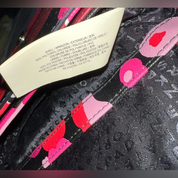 NWOT Kate Spade ♠️ New York Abstract Floral Handbag 👜🌺🌸✨💖 - Picture 8 of 9